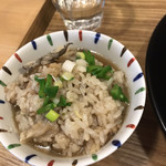 麺屋さくら - 鴨と舞茸のスープご飯  
