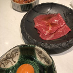 肉の匠 将泰庵 - 焼肉御膳の10秒ロースと鳥もも