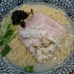 㐂九八 - 【限定麺】鯛のあら炊き中華そば¥850