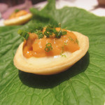 雲丹とポテトのムース