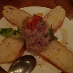 ねぎとろマグロとアボカドのタルタル