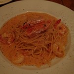 ジロラモ - 海老とトマトクリームスパゲッティ