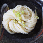 日の出製麺所 - 醤油ぶっかけ冷うどん 100