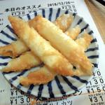 立呑み晩杯屋 - チーズカリカリ150円
