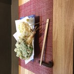 お酒とごはん　菜々 - 天串おまかせ5本セット