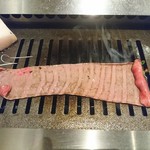 タン・シャリ・焼肉 たんたたん - たんたタン焼き現場