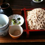 手打そば処 水車 - くるみそば