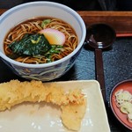 大名本陣 - 天ぷらそば 900円