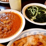 キーマ・ダル1,180円マトン・サグワラ1,200円