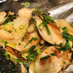 Taichan Suri- - ☆牡蠣の鉄板焼き。大粒です