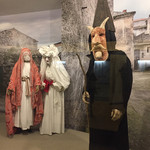 Il Rifugio - お祭りに登場する仮面 コロボックルのような山神のような ちょっと不気味な感じがします