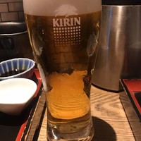 やさい家めい 表参道ヒルズ本家 - 生ビール