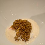 Chef's Table at Brooklyn Fare - タラバガニの上にはキャビアどっさり