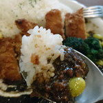 アプランティ - カツカレー2（ヒレカツ）1130円税込