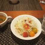 おとなのヒッコリー - サラダ、ス－プ♪