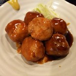 金町製麺 - 肉団子