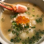 つけ麺一燈 - 1/2 蟹白湯そば