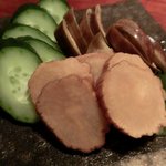 ジビエ料理 あまからくまから - 「漬物盛り合わせ」