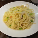 Doujima Guracche - 白菜とキノコのあご出汁パスタ