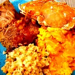 漢來海港自助餐廳 - セミエビ＆ワタリガニ