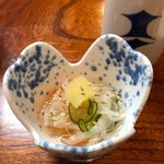 魚料理 いず松陰 - お通しのなます