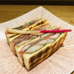 御料理 うえの - これを食べなきゃ帰れません！名物サバサンド！驚愕の美味しさです(((o(*ﾟ▽ﾟ*)o)))♡♡