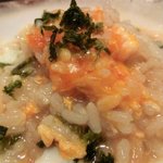 じとっこ組合 - 「炊き餃子」のシメは、“じとっこガラスープ”残らず堪能できる雑炊♪