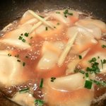 じとっこ組合 - 「炊き餃子」：一番のお気に入り！ツルッとジワッと濃厚なコラーゲンの旨さの鍋♪