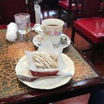 珈琲　蕃 - ケーキセット（７５０円）