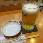Shoku Aduma - 生ビールです