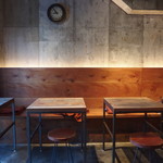 店内もシンプル