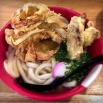 博多うどん酒場イチカバチカ - 素うどん　ゴボ天トッピング