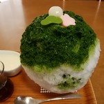 埜庵 - 無糖抹茶1070円*2019.01