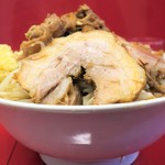 ラーメン二郎 - ラーメン小＋ニンニク多め