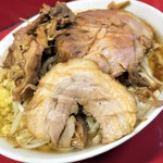 ラーメン二郎 - ラーメン小＋ニンニク多め