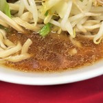 ラーメン二郎 - スープ