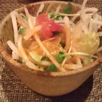 旬菜ステーキ処 らいむらいと - ランチセットのサラダ