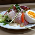 家庭料理 小川 - 生ハムサラダ　?