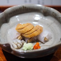 竹ざき - 平目の雲丹巻き　雲丹