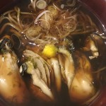 蕎麦　もり木 - 牡蠣蕎麦、