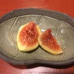 蕎麦　もり木 - イチジク。仕事してある？