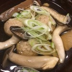 蕎麦　もり木 - きのこ鍋