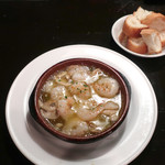 旬采 - 海老とマッシュルーム