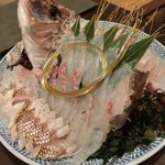 汀邸　遠音近音　Ochi Kochi - 鯛の姿造り