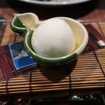 汀邸　遠音近音　Ochi Kochi - 水菓子（檸檬シャーベット 広島レモン添え）