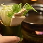 汀邸　遠音近音　Ochi Kochi - 焜炉（こんろ） 瀬戸内「あこう」しゃぶ鍋