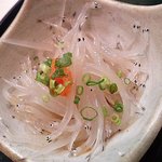 三扇 - 白魚刺し