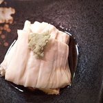 三扇 - 生湯葉刺し