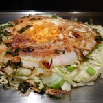 鶴橋 お好み焼・鉄板焼オモニ - ネギ焼き