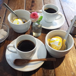 スパイスカフェ - ランチのコーヒーとおデザ